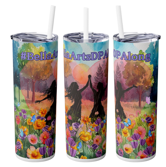 #BellaArtsDPAlong 20oz Skinny Tumbler