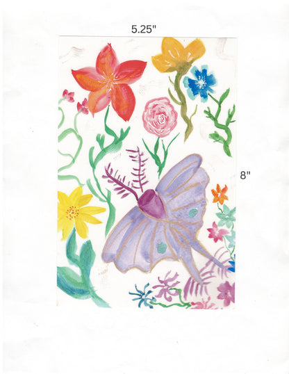 "Butterfly 1" by Crafting Journey Decorative Diamond Painting Release Papers