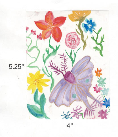 "Butterfly 1" by Crafting Journey Decorative Diamond Painting Release Papers