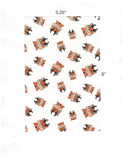 "Devil Roxy" by Mrs Coffee Decorative Diamond Painting Release Papers