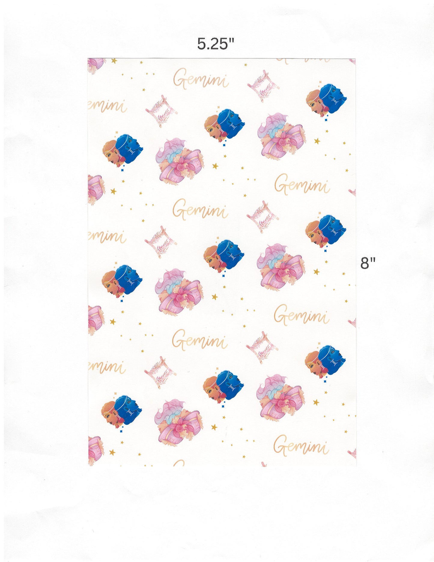 "Gemini" Decorative Diamond Painting Release Papers