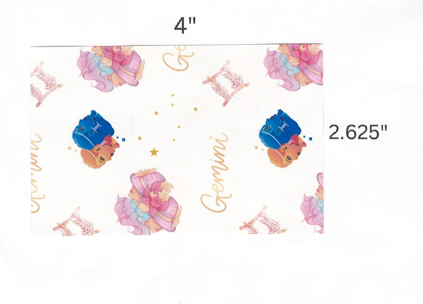 "Gemini" Decorative Diamond Painting Release Papers