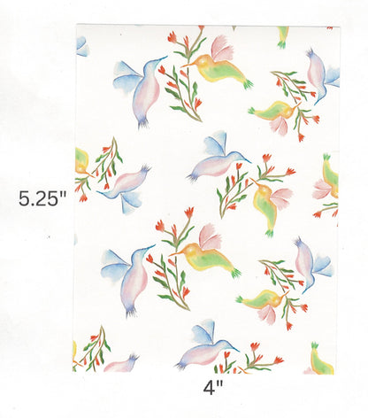"Hummingbirds" by Crafting Journey Decorative Diamond Painting Release Papers