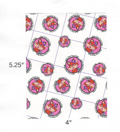 "Just One More Row" by Mrs Coffee Decorative Diamond Painting Release Papers