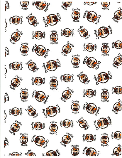 "Cawfee Mafia" by Mrs Coffee Decorative Diamond Painting Release Papers