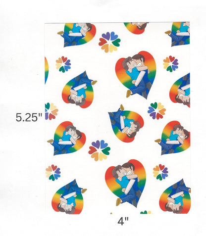 "Love is Love" by Mrs Coffee Decorative Diamond Painting Release Papers