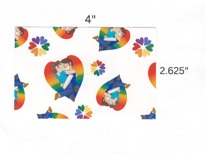 "Love is Love" by Mrs Coffee Decorative Diamond Painting Release Papers