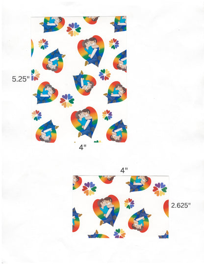 "Love is Love" by Mrs Coffee Decorative Diamond Painting Release Papers