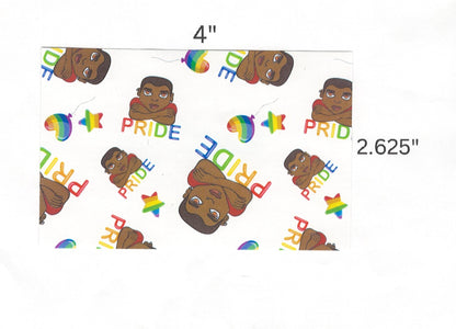 "Pride 2" by Mrs Coffee Decorative Diamond Painting Release Papers