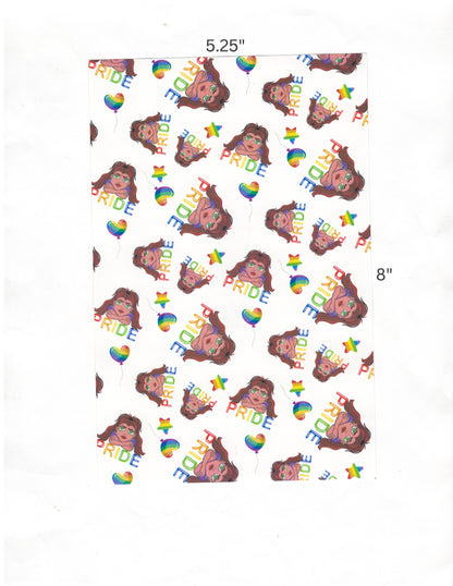 "Pride 3" by Mrs Coffee Decorative Diamond Painting Release Papers