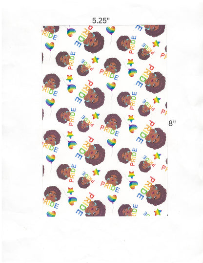 "Pride 4" by Mrs Coffee Decorative Diamond Painting Release Papers