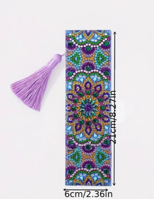 Diamond Painting Mandala Bookmark