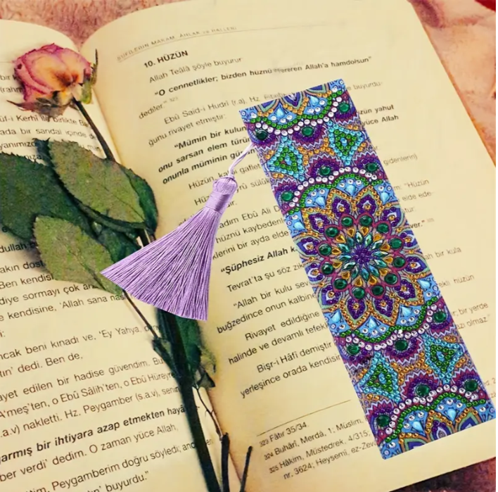 Diamond Painting Mandala Bookmark