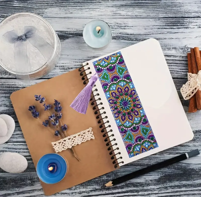 Diamond Painting Mandala Bookmark