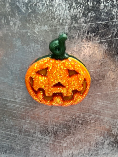 Halloween Glitter Pumpkin Coverminders