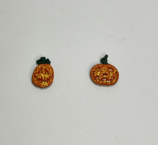 Halloween Glitter Pumpkin Coverminders