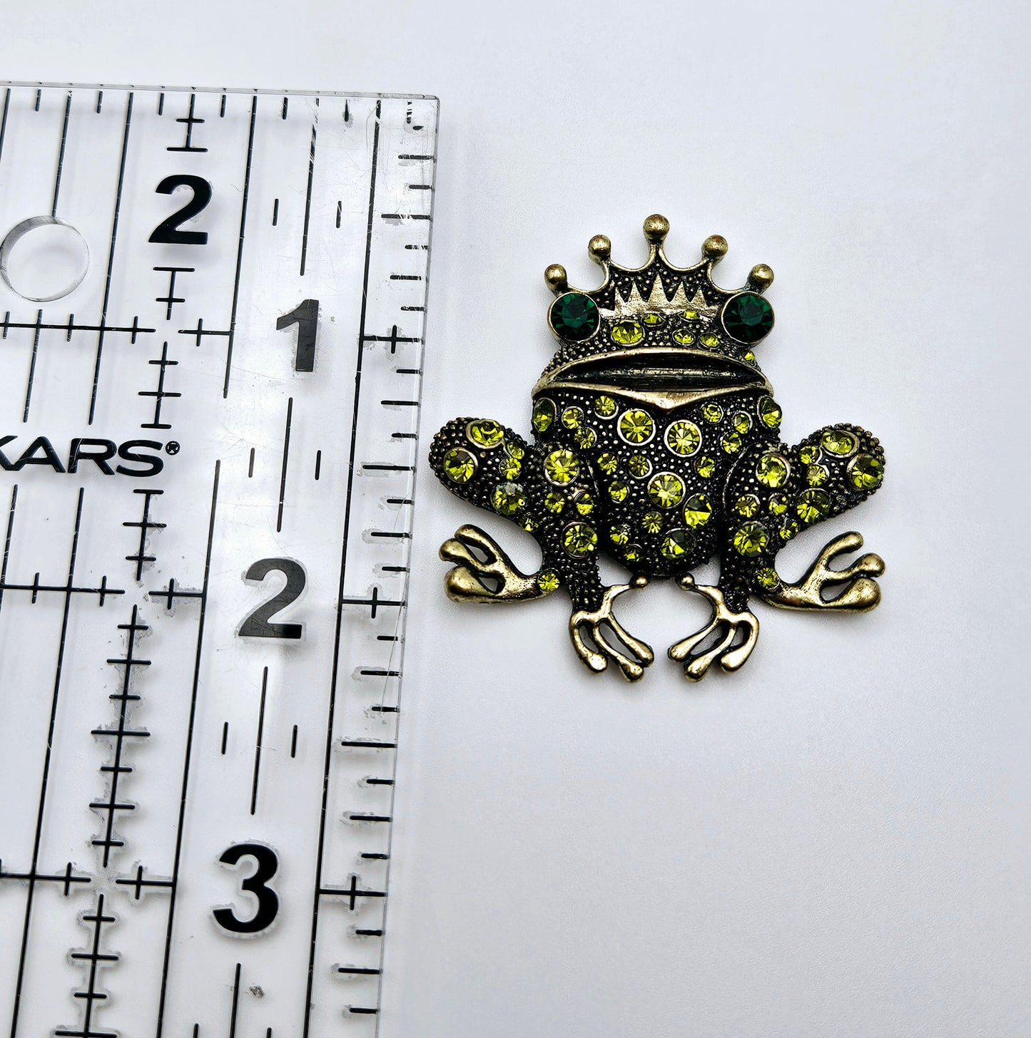 Rhinestone Frog Prince Coverminder