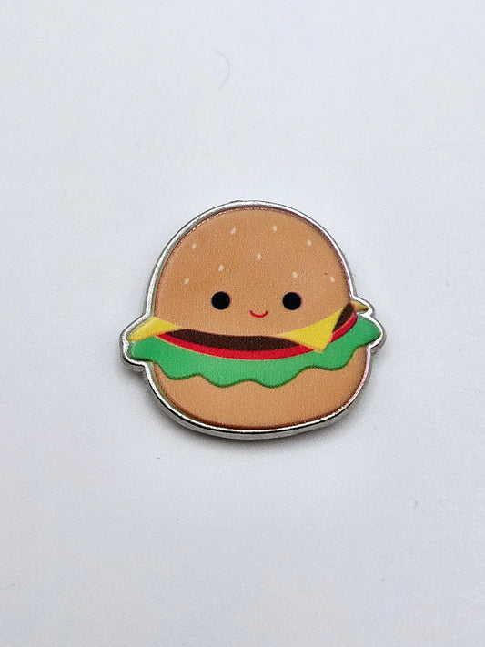 Squishmallow Cheeseburger Charm Repurposed into Coverminder