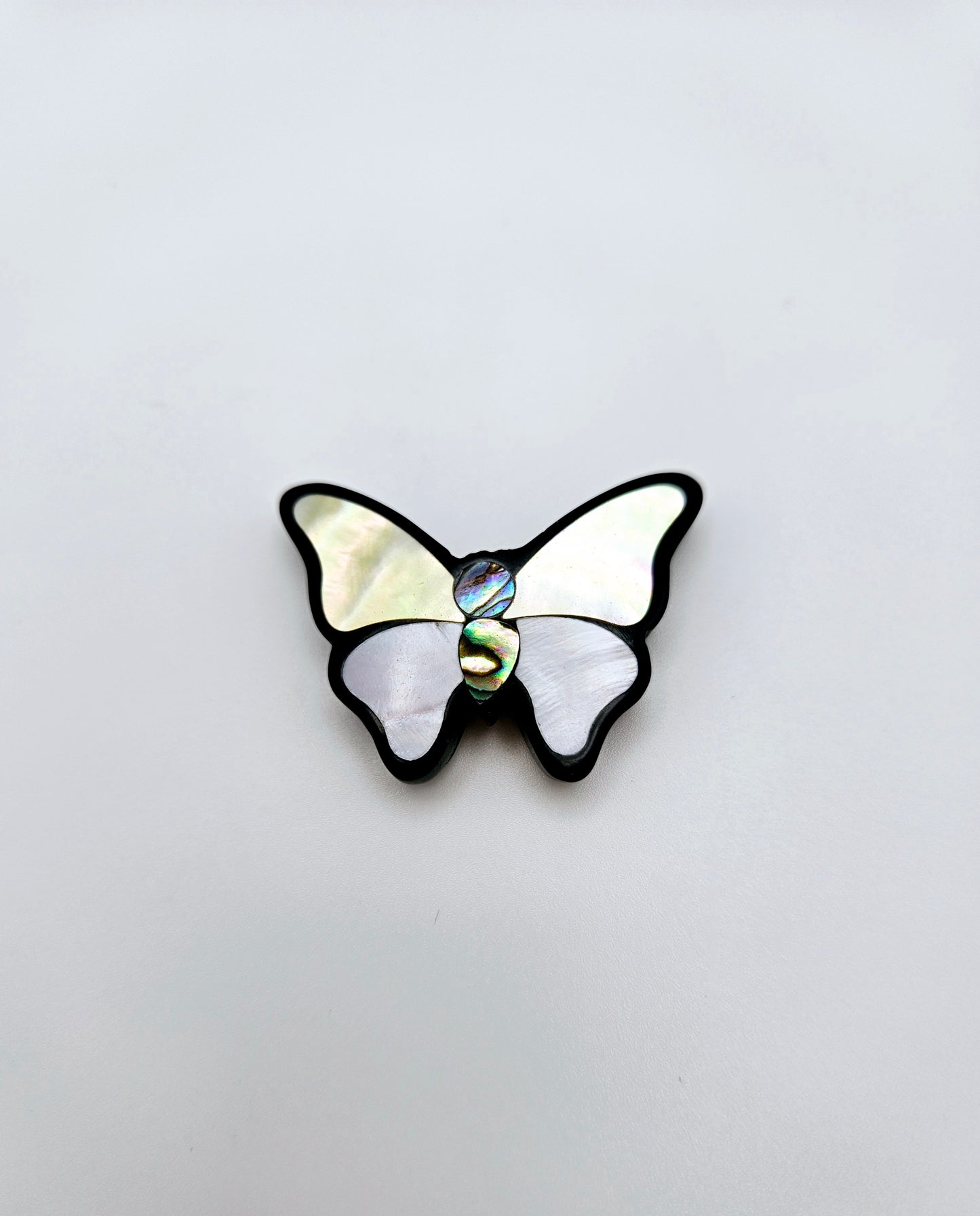 Yellow and White Mother of Pearl Butterfly Coverminder