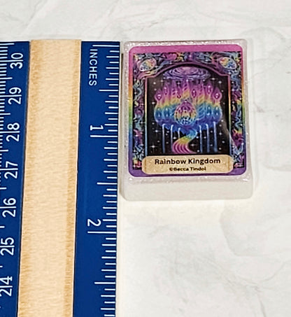 "Rainbow Kingdom" By ©Becca Tindol Limited Edition Coverminder