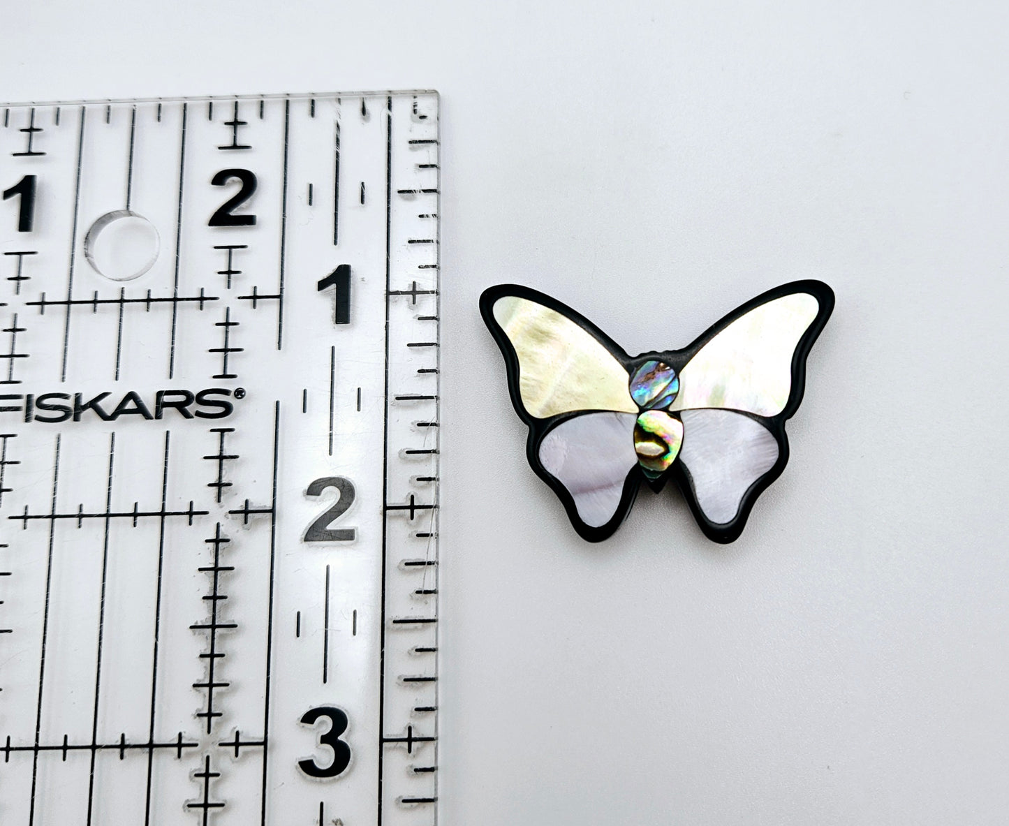 Yellow and White Mother of Pearl Butterfly Coverminder