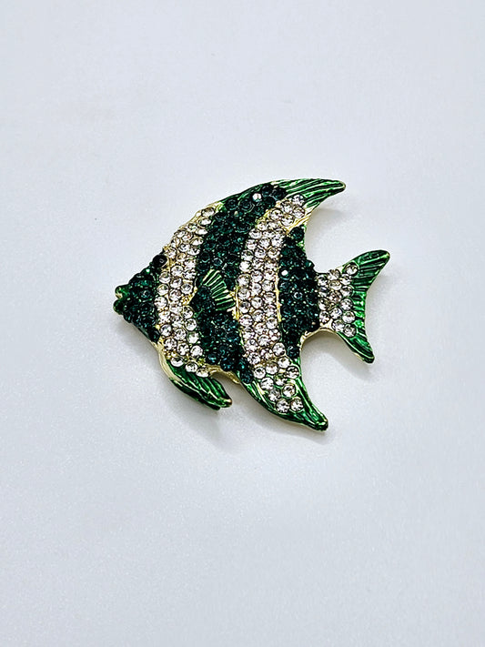 Emerald Striped Blinging Fish Coverminder