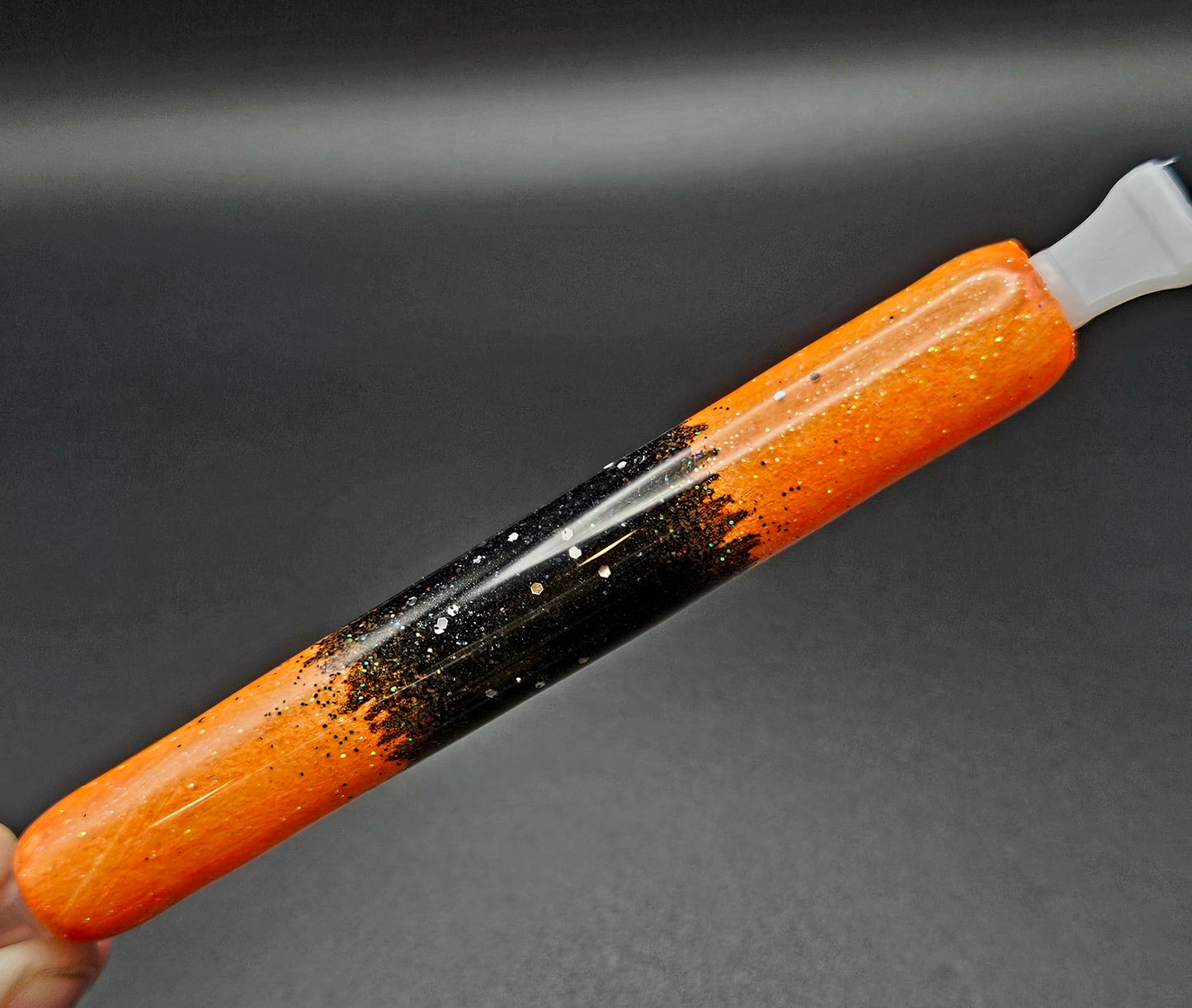 Orange & Black Glitter Diamond Painting Pen