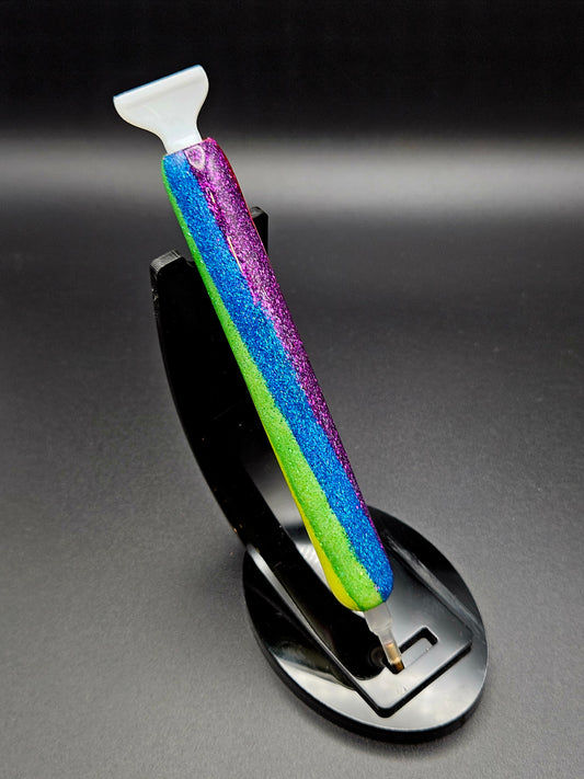 Rainbow Glitter Stripes Diamond Painting Pen