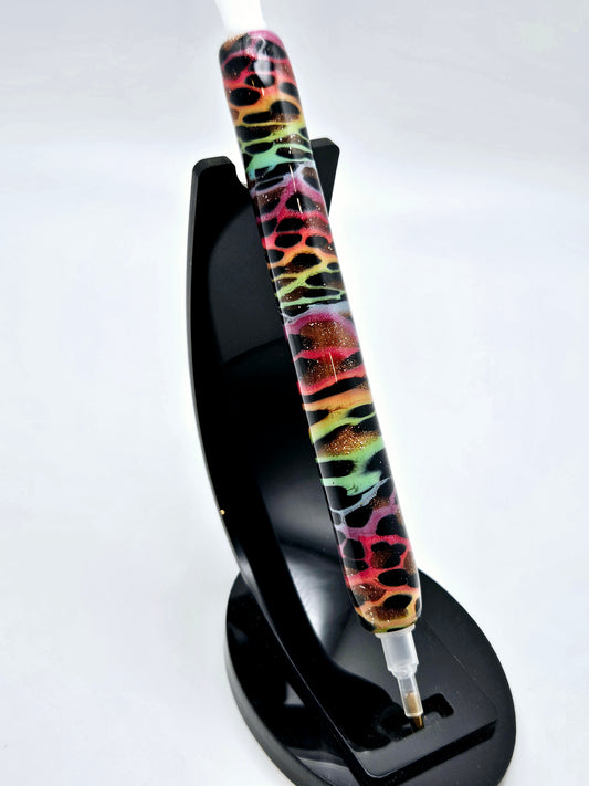 Rainbow Leopard Print Diamond Painting Pen