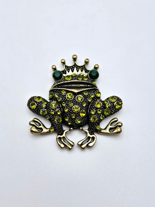 Rhinestone Frog Prince Coverminder