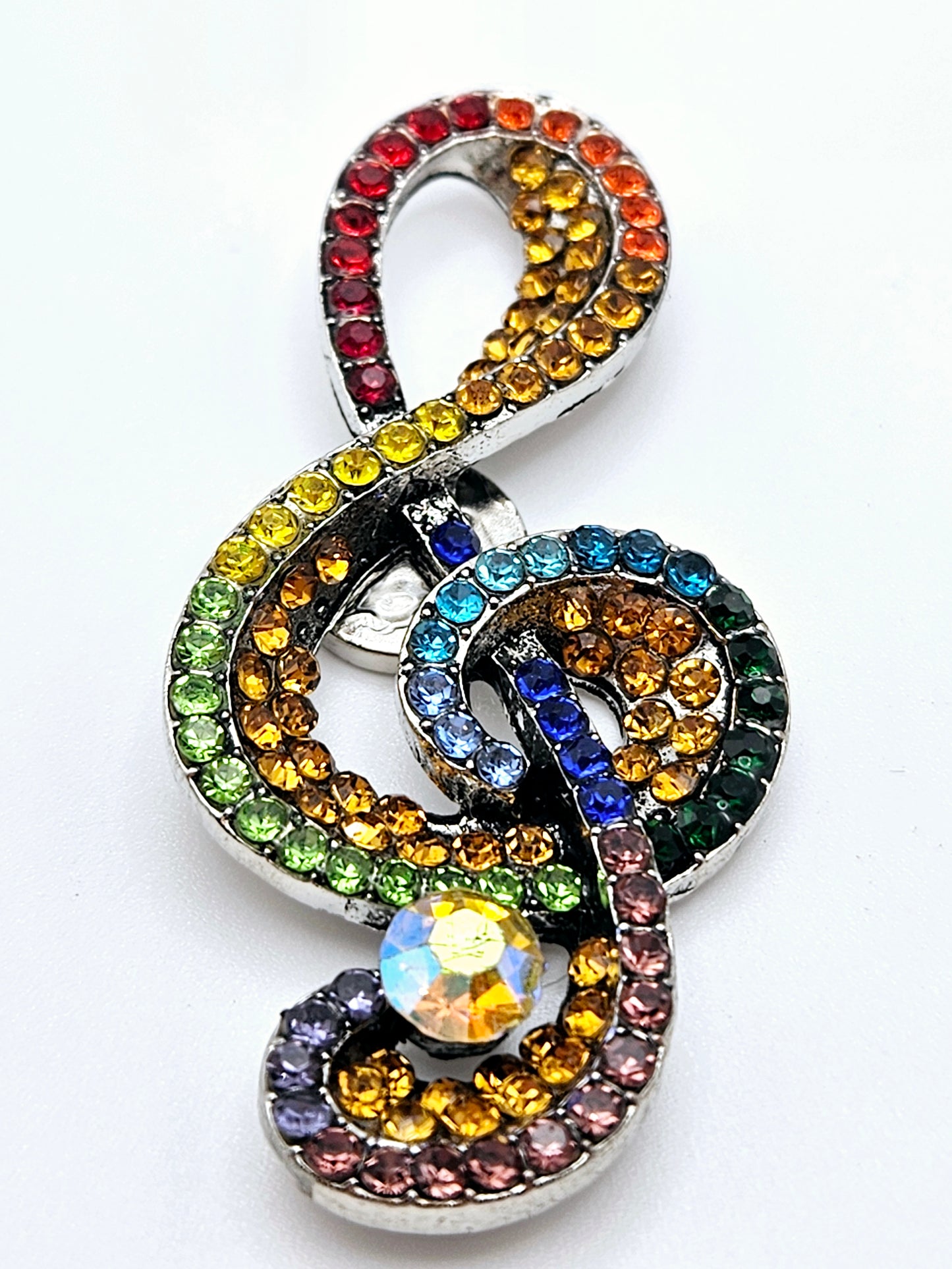 Rainbow Bling Treble Clef Coverminder