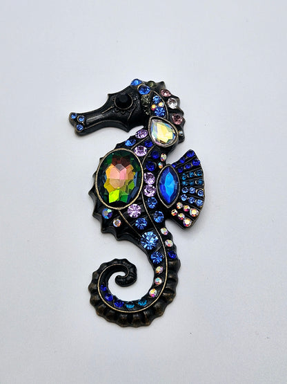 Fancy Blinged Sea Horse Coverminder