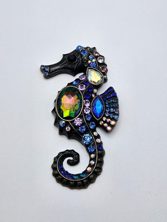 Fancy Blinged Sea Horse Coverminder