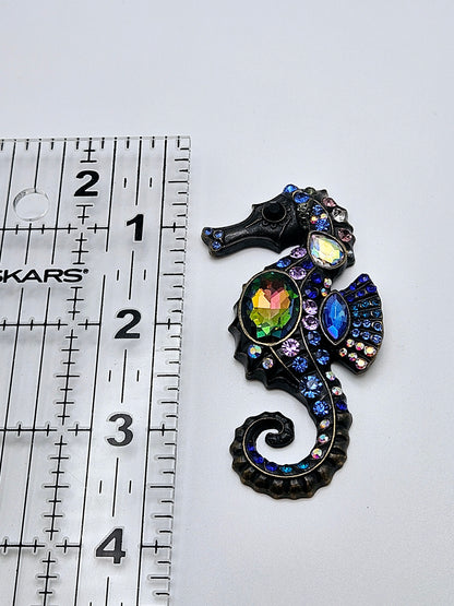 Fancy Blinged Sea Horse Coverminder