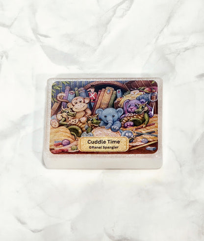 "Cuddle Time" By ©Randal Spangler Limited Edition Coverminder