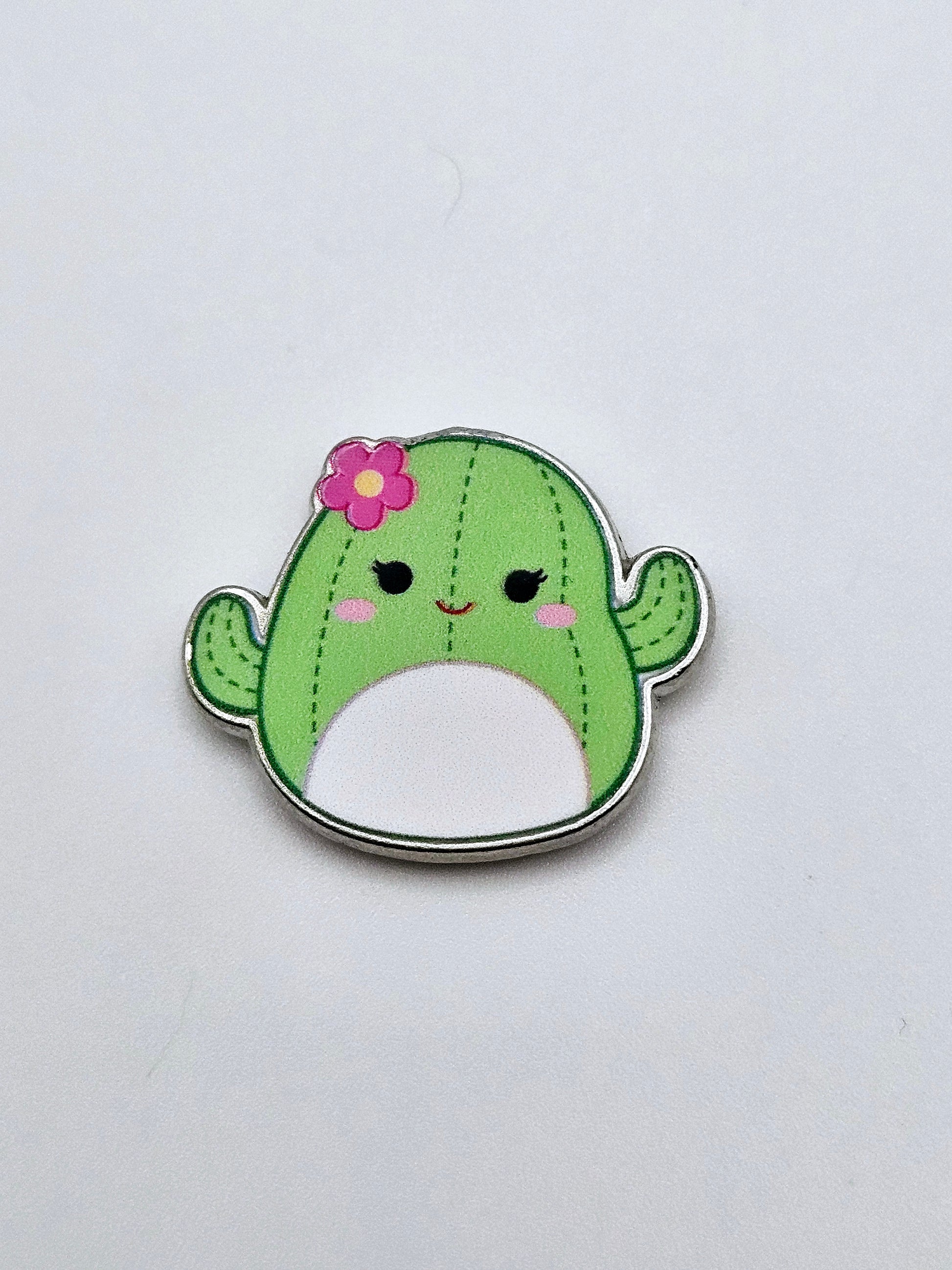 squishmallow succulents Squishmallow Cactus Charm Repurposed into Coverminder