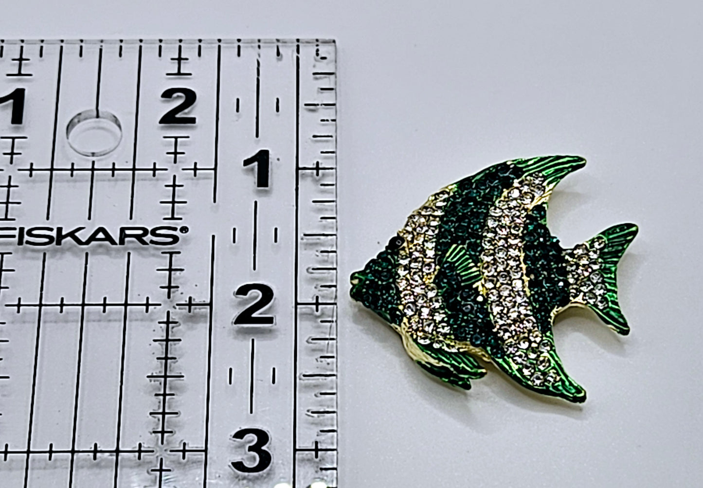 Emerald Striped Blinging Fish Coverminder