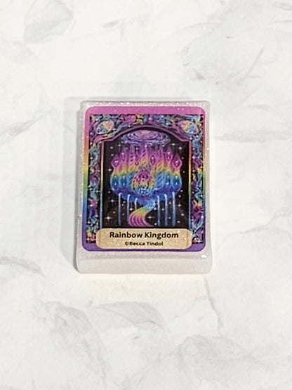 "Rainbow Kingdom" By ©Becca Tindol Limited Edition Coverminder