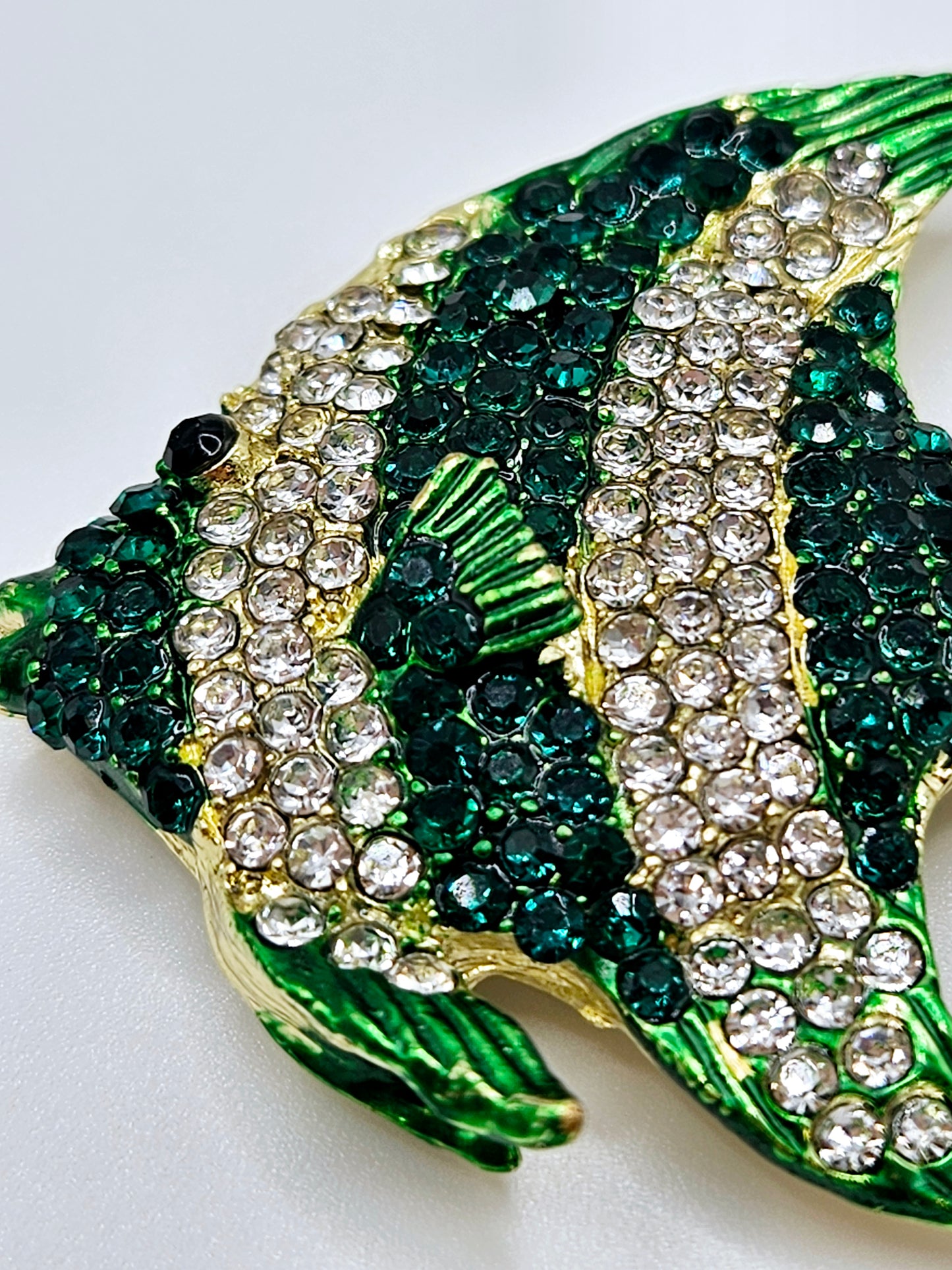 Emerald Striped Blinging Fish Coverminder