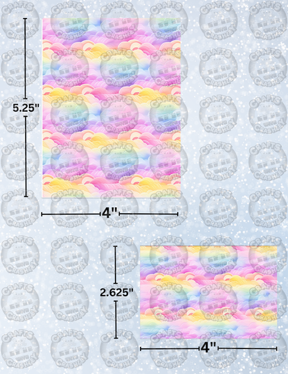 "Pastel Clouds" Decorative Diamond Painting Release Papers