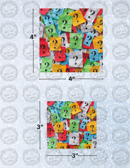 "Mystery Notes" Decorative Diamond Painting Release Papers