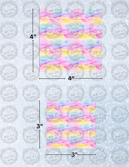 "Pastel Clouds" Decorative Diamond Painting Release Papers