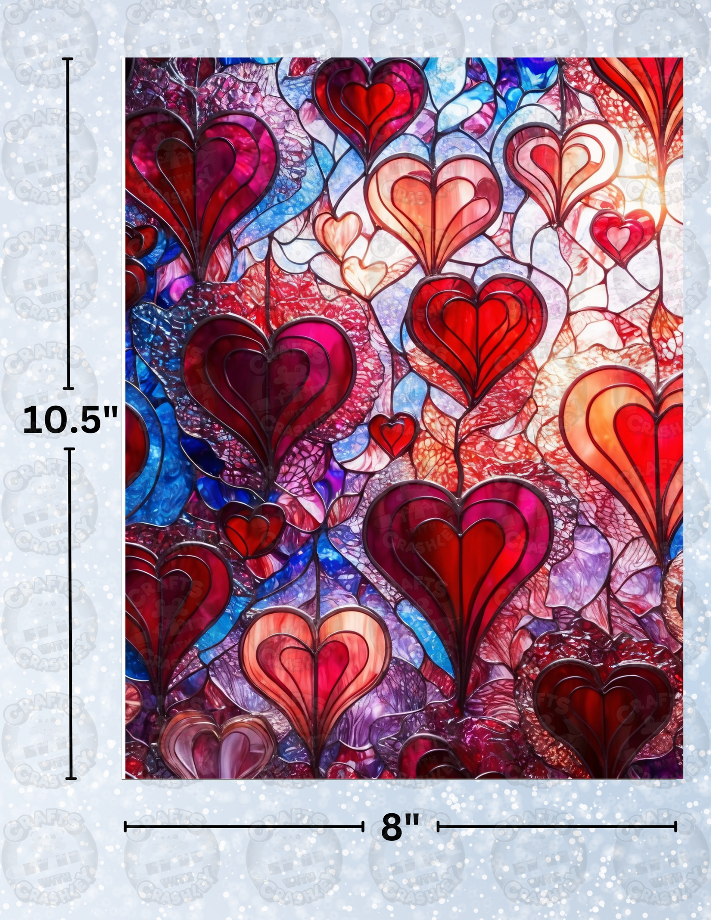 "Imagine Love" Decorative Diamond Painting Release Papers