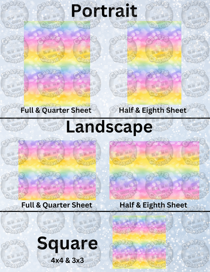 "Spring Blur" Decorative Diamond Painting Release Papers