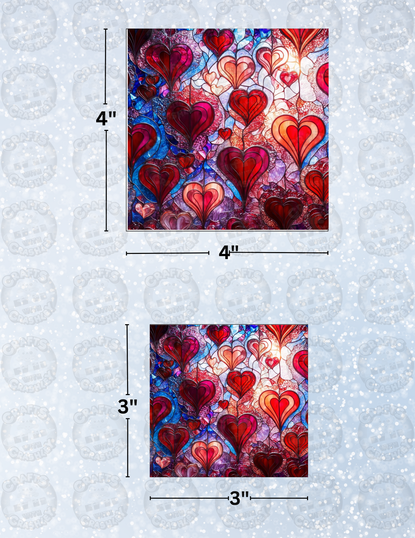 "Imagine Love" Decorative Diamond Painting Release Papers