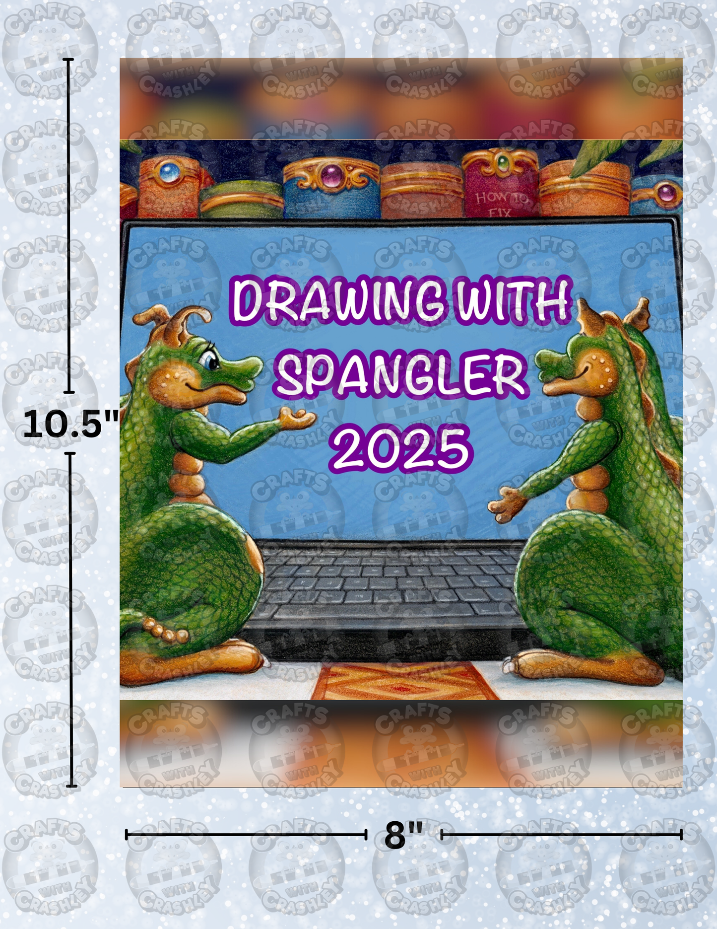 "Drawing with Spangler 2025" By ©Randal Spangler Decorative Diamond Painting Release Papers