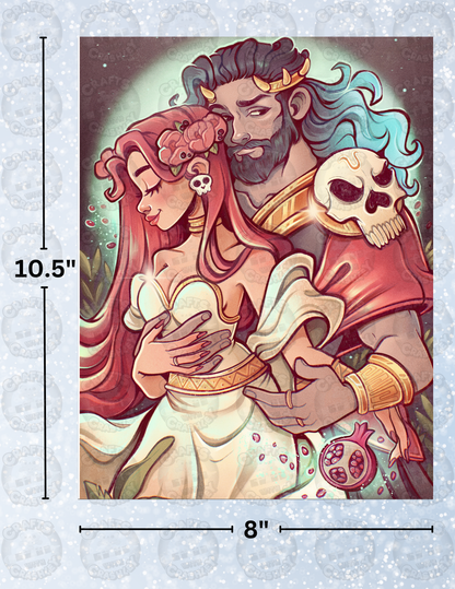 "Hades & Persephone" by ©Mrs Butter D Decorative Diamond Painting Release Papers