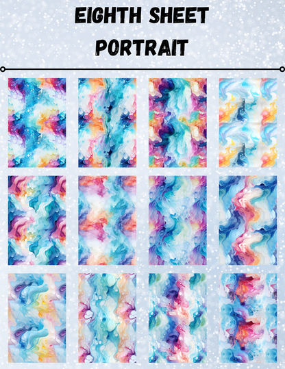 "Swirly Swirl" Decorative Diamond Painting Release Paper