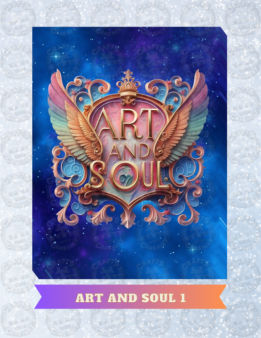 "Art and Soul 2" Decorative Diamond Painting Release Papers (Copy) (Copy)