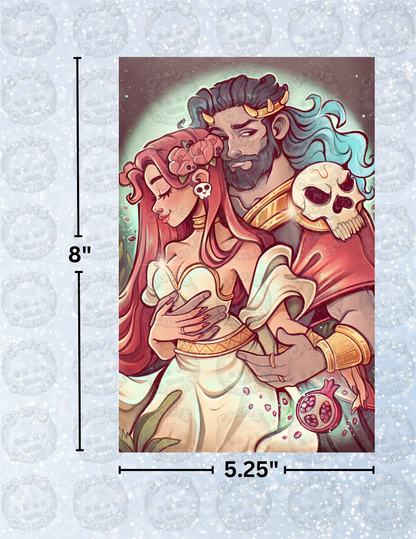 "Hades & Persephone" by ©Mrs Butter D Decorative Diamond Painting Release Papers